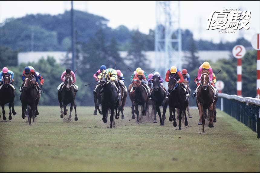 2着ライスシャワーに4馬身の差をつけて二冠達成したミホノブルボン